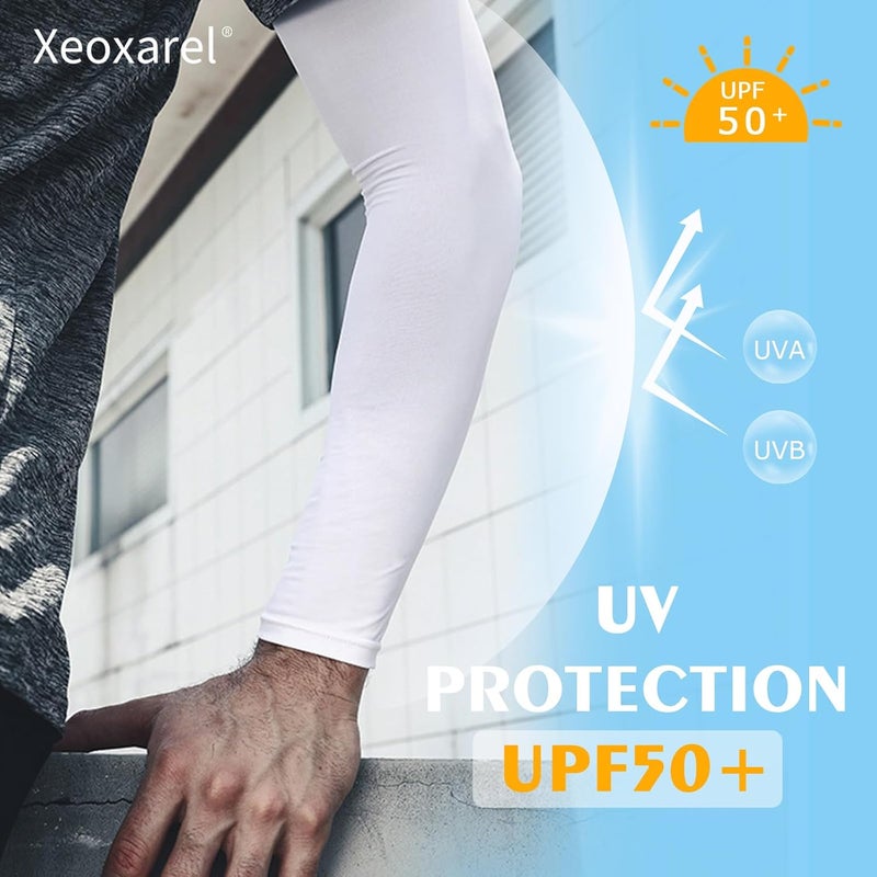 Xeoxarel Arm Sleeves for Men & Women (Available in 4 Pairs/12 Pairs) - Image 2
